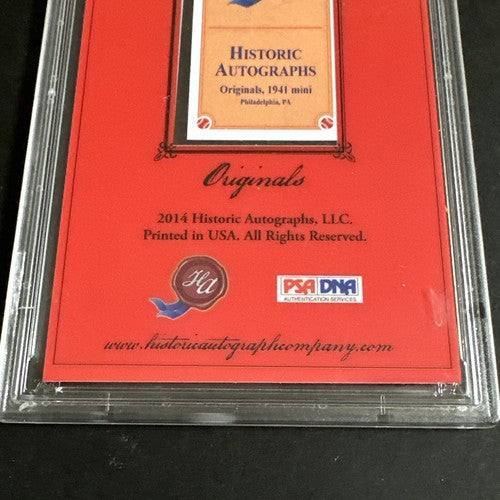 2014 Historic Autographs Chris Chambliss Yankees 1976 Hr Mint Auto /100 Psa 9 Mt
