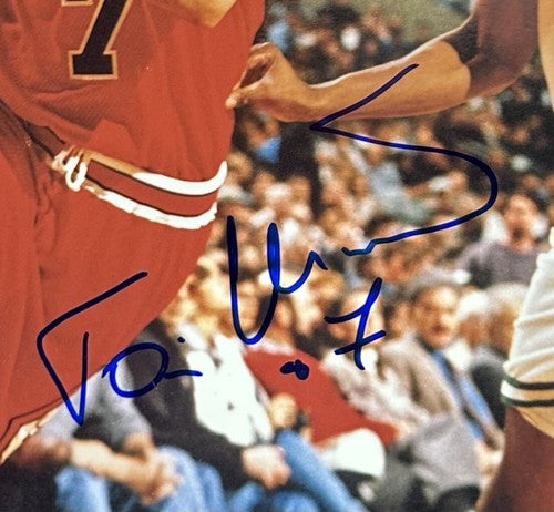 Toni Kukoc Bulls Signed Framed 8x10 Photo # 7 Auto Steiner Coa World Champion