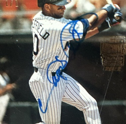 2022 Topps Archives Signature Series Gary Sheffield 1/1 Mint Auto Sealed