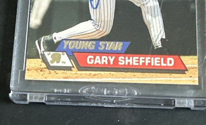 2022 Topps Archives Signature Series Gary Sheffield 1/1 Mint Auto Sealed