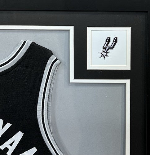 Victor Wembanyama Signed Framed Spurs Jersey Rookie Auto 2023 ROY Fanatics COA