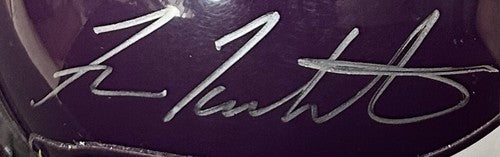 Fran Tarkenton Signed Vikings Vintage Riddell Mini Helmet Autograph PSA COA HOF