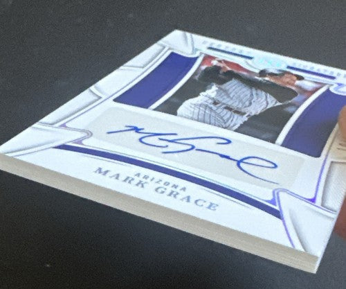 2023 PANINI NATIONAL TREASURES MARK GRACE CENTURY SIGNATURES Mint Auto 10/10