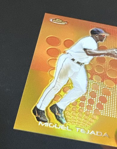 2004 Topps Finest Gold Refractor Miguel Tejada /50 Mint Baltimore Orioles #55