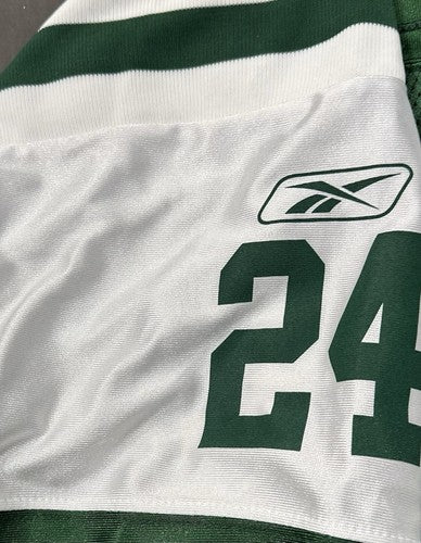 Darrell’s Revis Signed Vintage Reebok Jets Jersey Go Jets Auto HOF COA Size XL