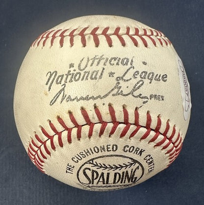 Max Carey Single Signed OFFICIAL NL GILES  Baseball HOF AUTOGRAPH JSA LOA RARE