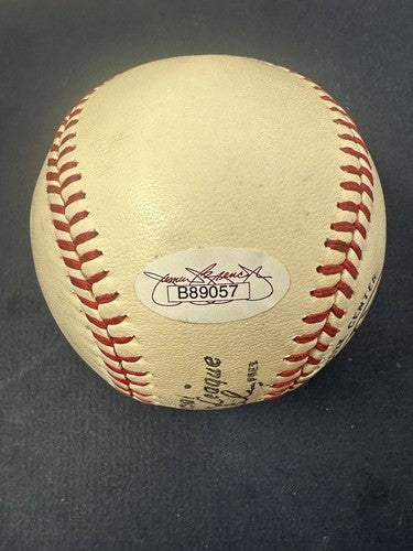 Max Carey Single Signed OFFICIAL NL GILES  Baseball HOF AUTOGRAPH JSA LOA RARE