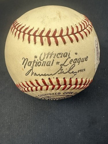 Max Carey Single Signed OFFICIAL NL GILES  Baseball HOF AUTOGRAPH JSA LOA RARE