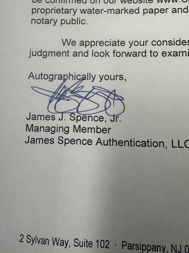 Max Carey Single Signed OFFICIAL NL GILES  Baseball HOF AUTOGRAPH JSA LOA RARE