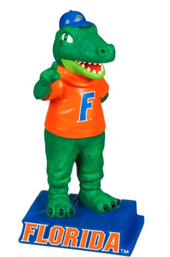 University of Florida Gators Garden Mascot Statue 12" CFB Football Figurine New