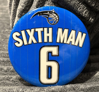Orlando Magic Sixth Man Promotional Pin