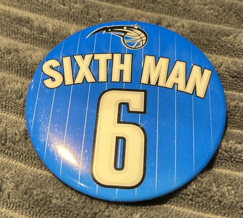 Orlando Magic Sixth Man Promotional Pin