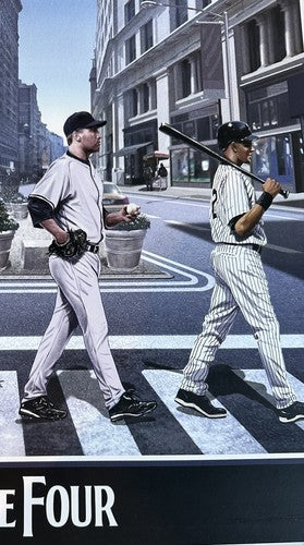 NY Yankees Core 4 16x20 Photo Litho Derek Jeter Mariano Rivera Posada Pettitte