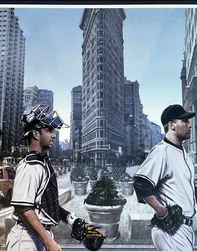 NY Yankees Core 4 16x20 Photo Litho Derek Jeter Mariano Rivera Posada Pettitte
