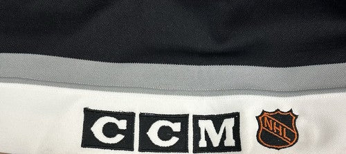 Wayne Gretzky Signed Kings Authentic CCM Jersey Auto Fight Strap Goldin Coa
