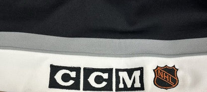 Wayne Gretzky Signed Kings Authentic CCM Jersey Auto Fight Strap Goldin Coa
