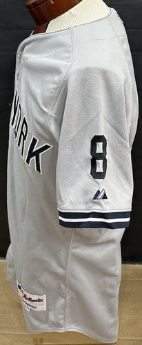 Gary Sanchez Signed Majestic Authentic Yankees Jersey /24 MLB Debut Auto Steiner
