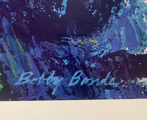 Bobby Bonds NY Yankees Leroy Neiman Original 1975 Litho Poster Vintage Rare