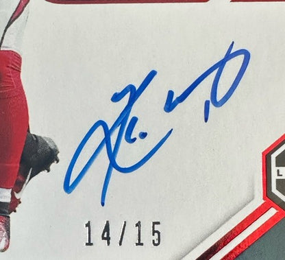 2019 Panini Limited Kyler Murray  RPA Rookie Jumbo Patch On Card AUTO  /15
