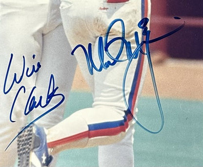 Mark McGwire Will Clark Signed 8x10 Framed Photo 1984 USA Olympics Auto PSA