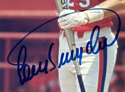 Mark McGwire Will Clark Signed 8x10 Framed Photo 1984 USA Olympics Auto PSA