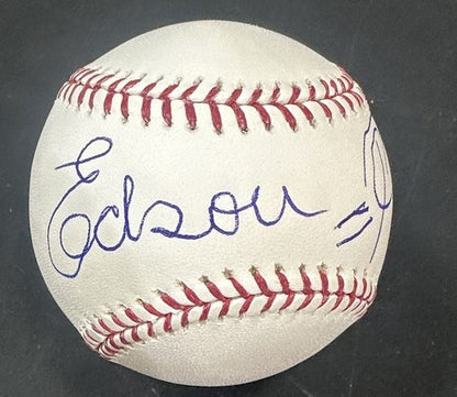 Pele Signed Official Mlb Baseball Edson Pele Mint Auto PSA Coa HOF Soccer Legend