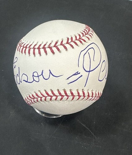 Pele Signed Official Mlb Baseball Edson Pele Mint Auto PSA Coa HOF Soccer Legend