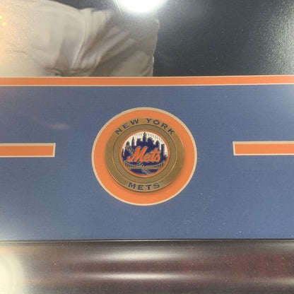 Mike Piazza Signed United We Stand Hr 16x20 9/11 Photo Framed Mets auto Fanatics