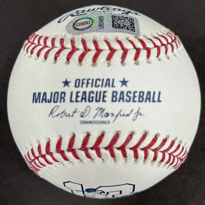 Ronald Acuna Jr. Braves Signed 2018 NL ROY Logo Baseball JSA COA Mint autograph
