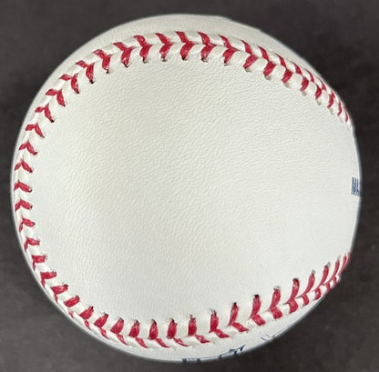 Ronald Acuna Jr. Braves Signed 2018 NL ROY Logo Baseball JSA COA Mint autograph