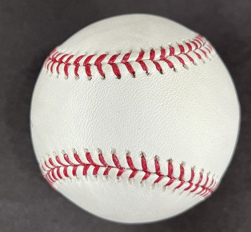 Ronald Acuna Jr. Braves Signed 2018 NL ROY Logo Baseball JSA COA Mint autograph