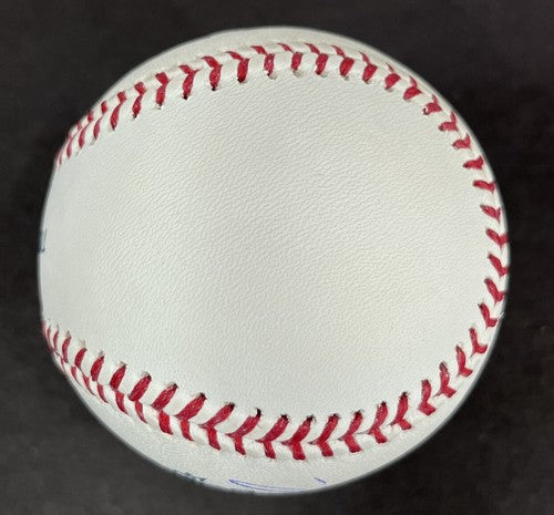Ronald Acuna Jr. Braves Signed 2018 NL ROY Logo Baseball JSA COA Mint autograph