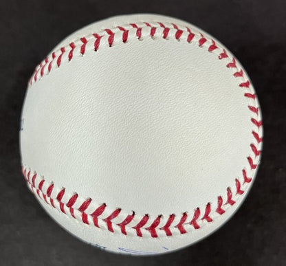 Ronald Acuna Jr. Braves Signed 2018 NL ROY Logo Baseball JSA COA Mint autograph