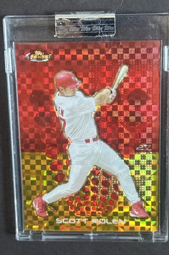 2004 Topps Finest Scott Rolen GOLD Xfractor #12 Cardinals /139 Mint Sealed HOF
