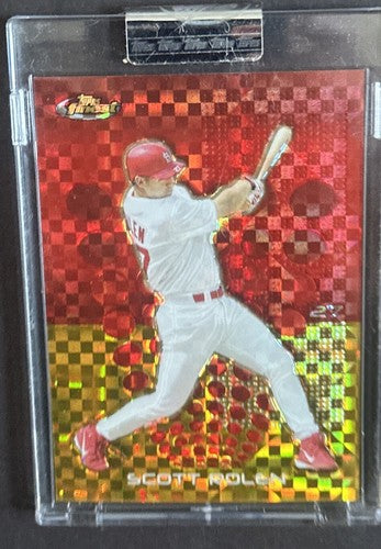 2004 Topps Finest Scott Rolen GOLD Xfractor #12 Cardinals /139 Mint Sealed HOF