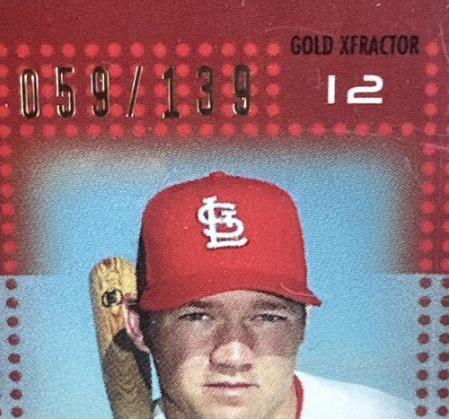 2004 Topps Finest Scott Rolen GOLD Xfractor #12 Cardinals /139 Mint Sealed HOF