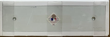 Mariano Rivera Signed Framed Photo Suede Mound Rubber HOF 8 Stat Auto Steiner