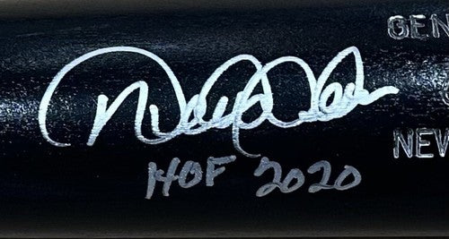 Derek Jeter Signed Game Model Bat Yankees HOF 2020 Autograph Mint MLB Holo COA