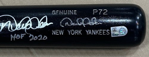 Derek Jeter Signed Game Model Bat Yankees HOF 2020 Autograph Mint MLB Holo COA