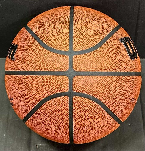 Victor Wembanyama Signed Wilson I/Basketball Spurs Rookie Auto Fanatics COA ROY