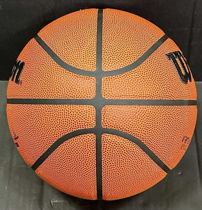 Victor Wembanyama Signed Wilson I/Basketball Spurs Rookie Auto Fanatics COA ROY