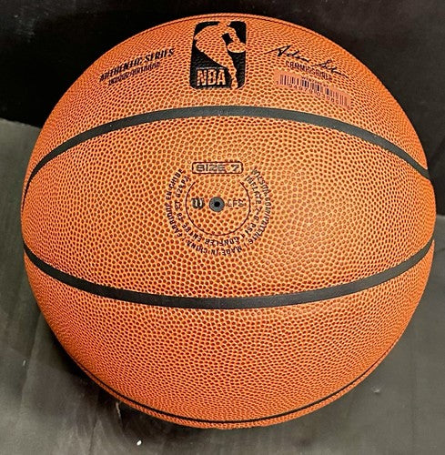 Victor Wembanyama Signed Wilson I/Basketball Spurs Rookie Auto Fanatics COA ROY