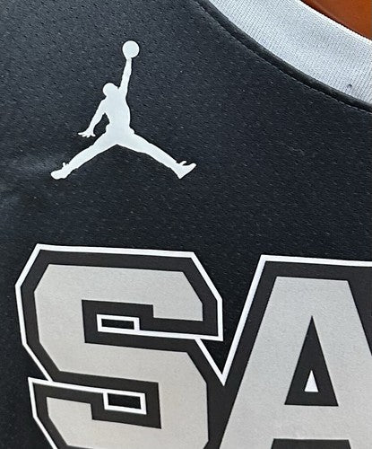 Victor Wembanyama Signed Black Jordan Statement Jersey Spurs Auto Fanatics COA