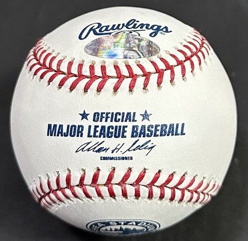 Jerry Koosman Signed MLB Baseball 2008 Shea Stadium Logo Mets Auto Steiner COA