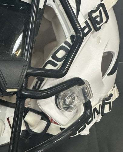 Cincinnati Bengals White Custom Pro Authentic FS Helmet W/ Visor Under Armour