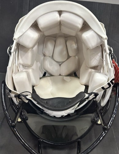 Cincinnati Bengals White Custom Pro Authentic FS Helmet W/ Visor Under Armour
