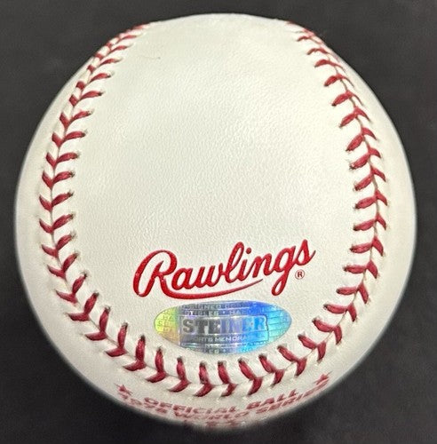 Ron Guidry Signed Official 1978 World Series Baseball Yankees Auto Steiner Holo