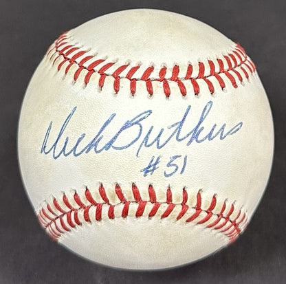 Dick Butkus Signed Official NL Baseball Chicago Bears #51 Autograph PSA COA HOF