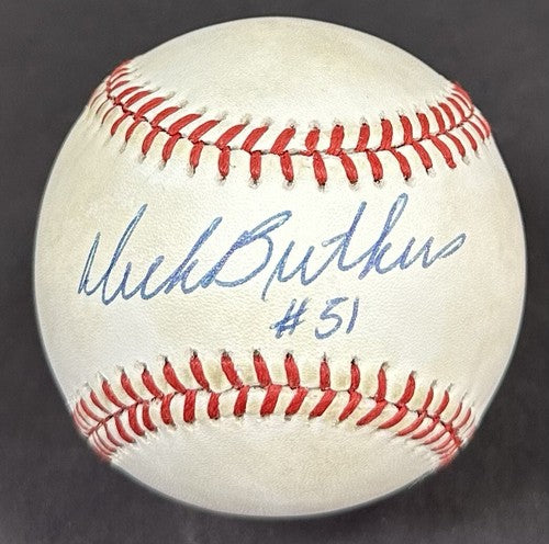 Dick Butkus Signed Official NL Baseball Chicago Bears #51 Autograph PSA COA HOF