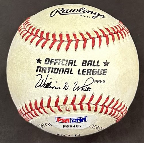 Dick Butkus Signed Official NL Baseball Chicago Bears #51 Autograph PSA COA HOF
